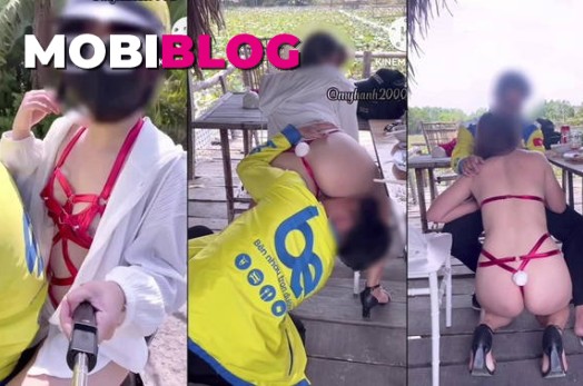 Myhanh2000 gạ tình anh xe ôm trong chòi lá